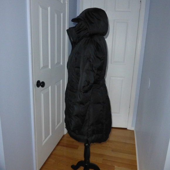 Down Jacket w/ Detachable Hood Black | Size S - Picture 5 of 8